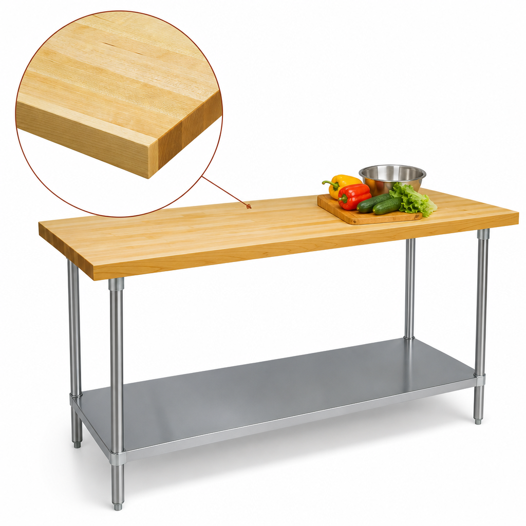 Laminated Hard Maple Top