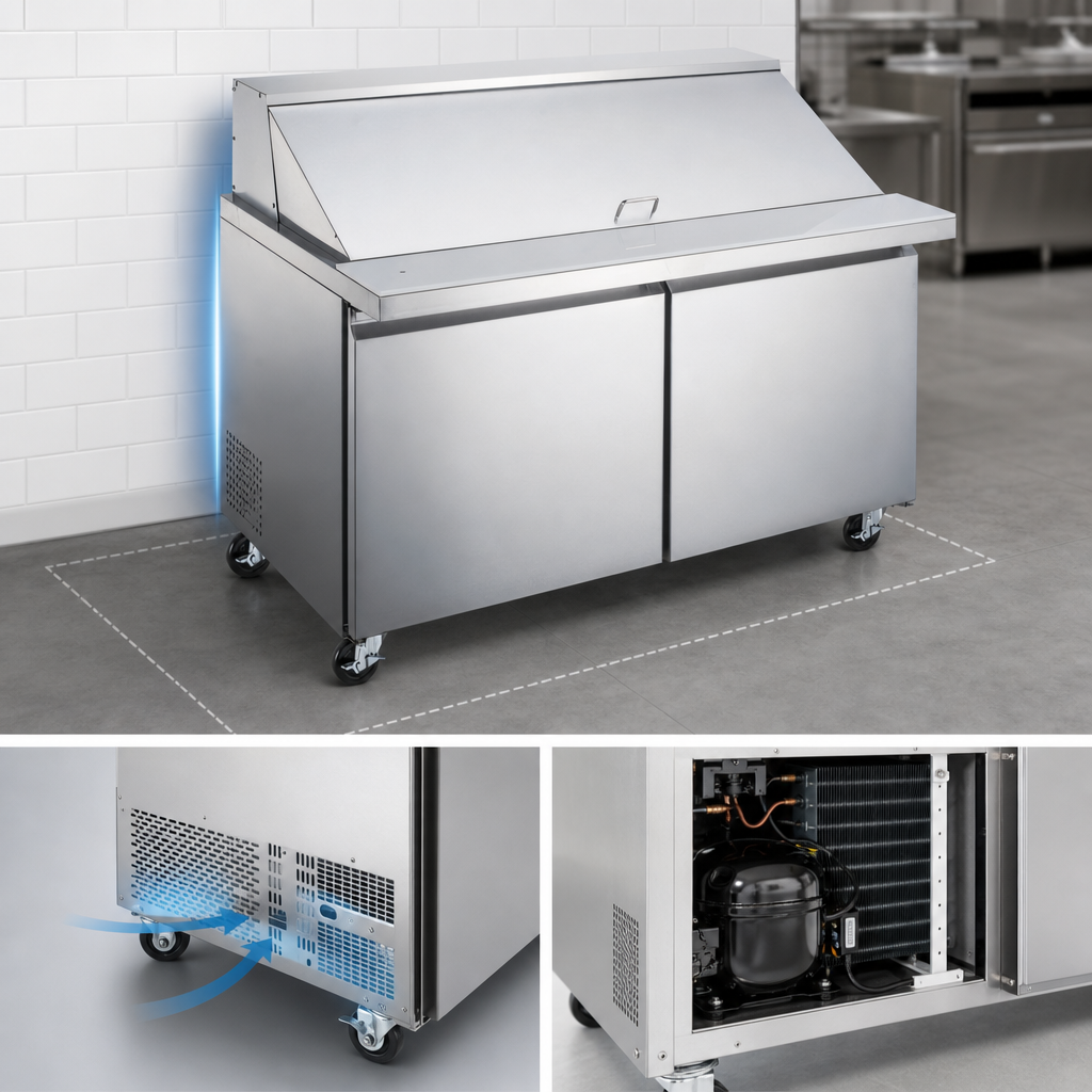 Rear-Mounted Self-Contained Refrigeration