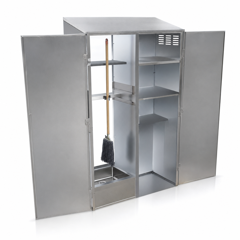 Left-Hand Mop Sink