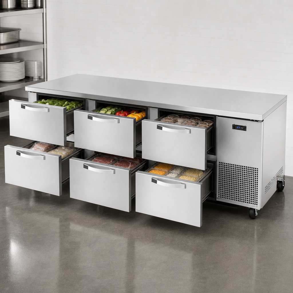 Six-Drawer Storage