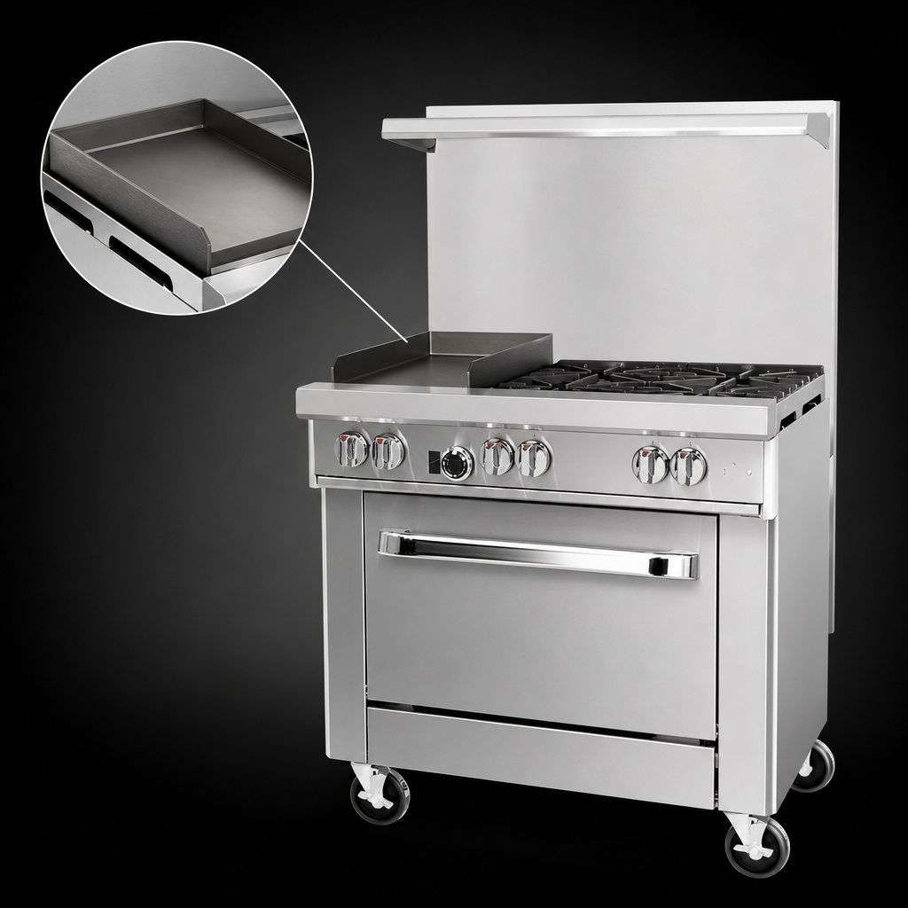 12-Inch Left Griddle