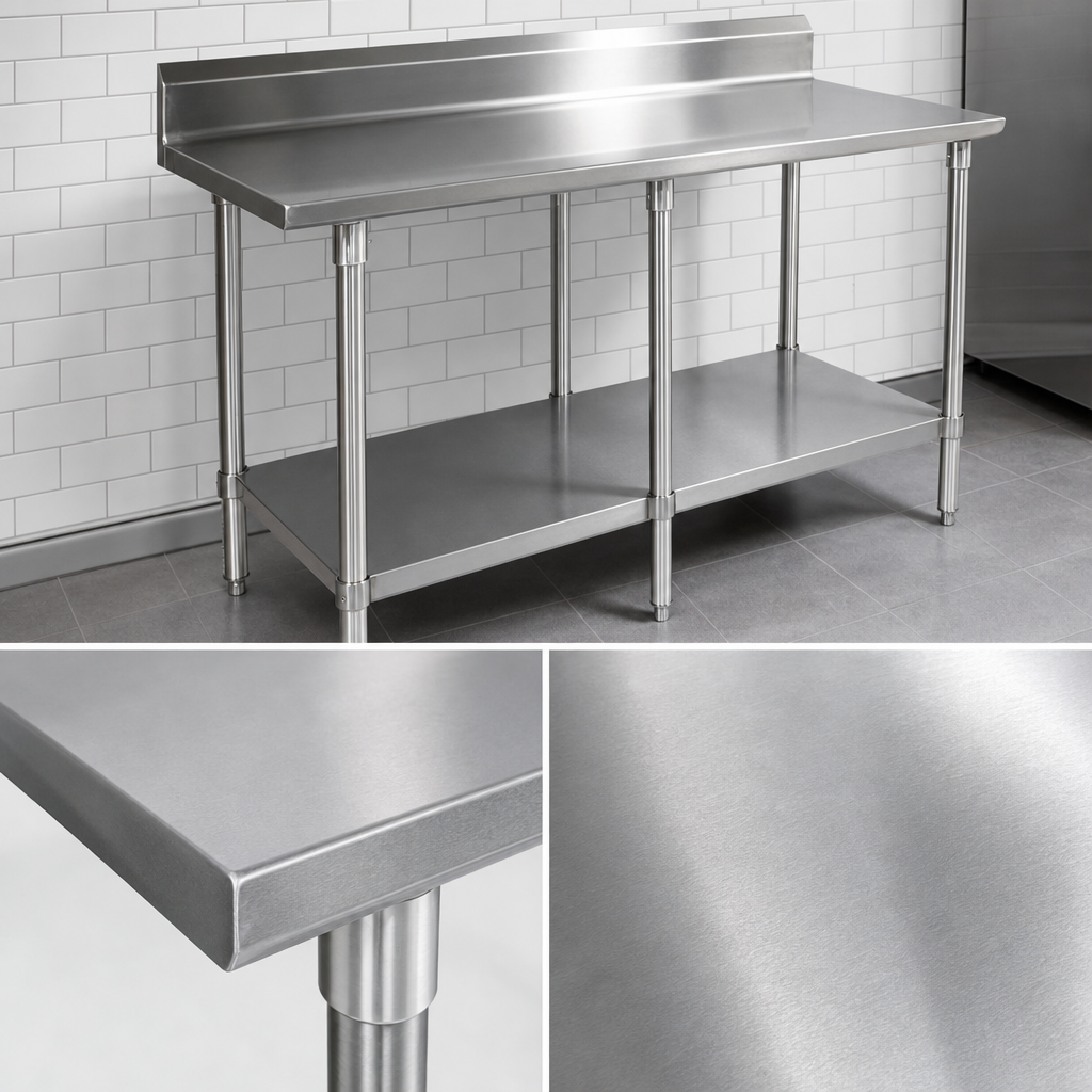 18-Gauge T-430 Stainless Steel Top
