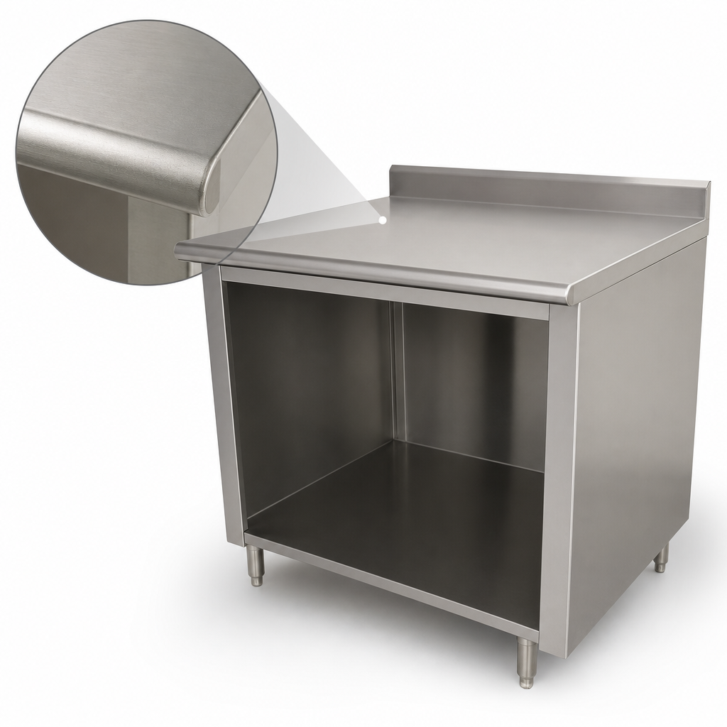 14 Gauge 304 Stainless Steel Top