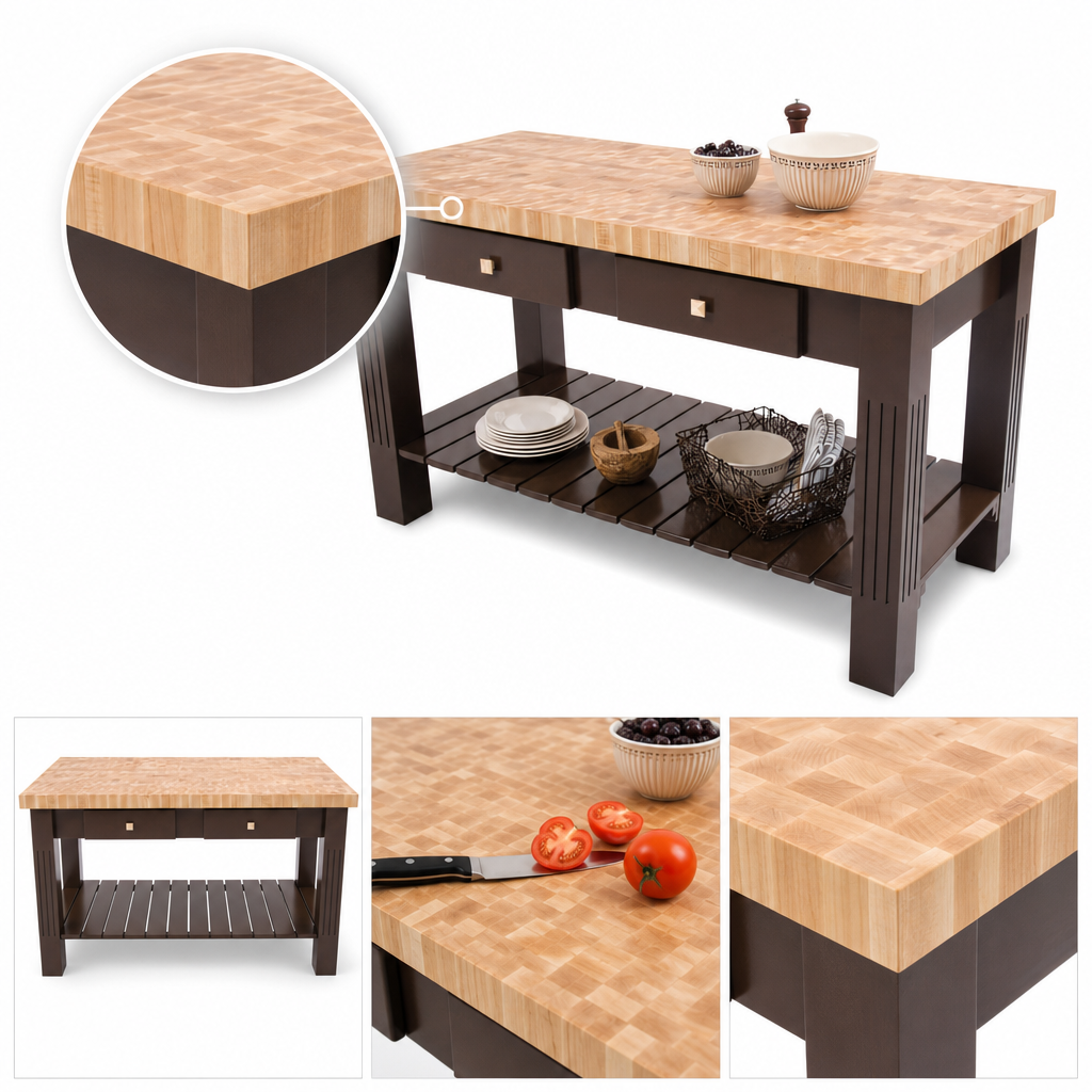 2-1/4-Inch End Grain Top