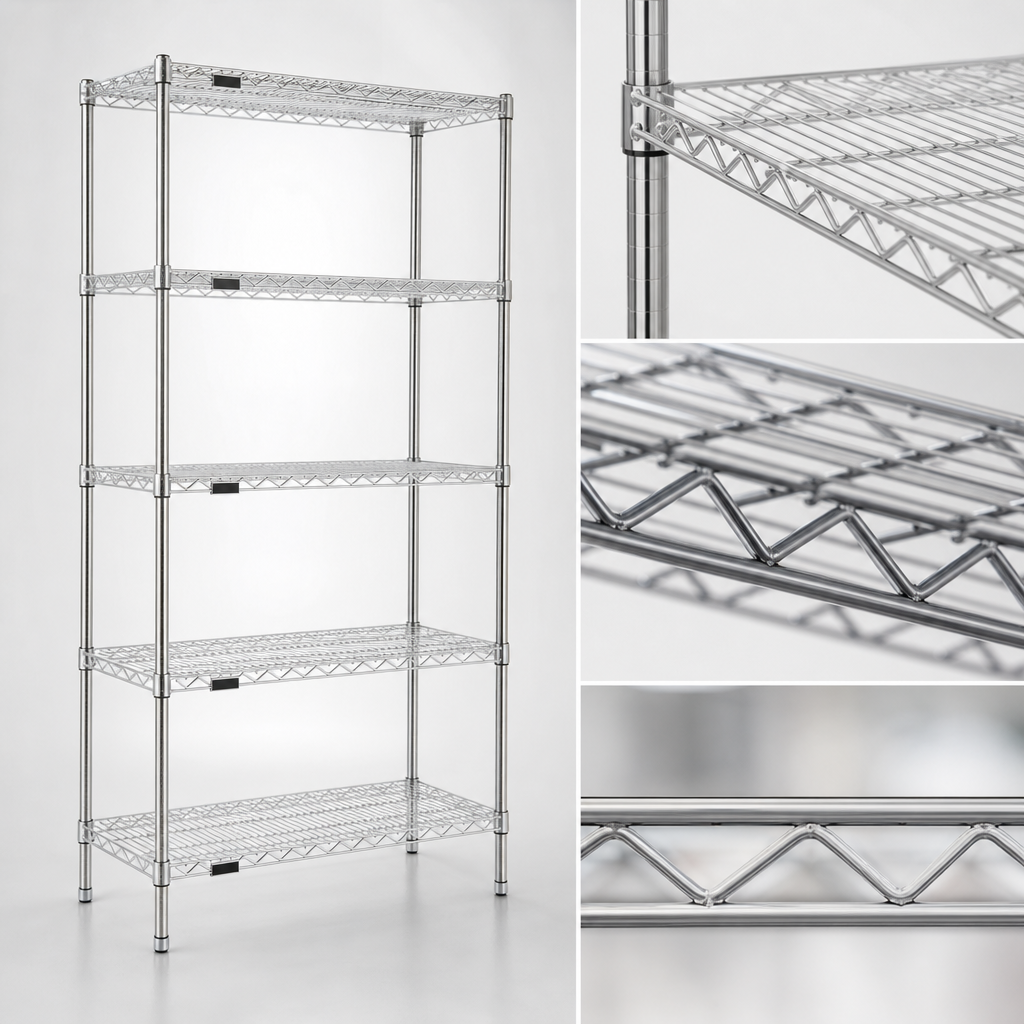 Patented QuadTruss Shelf Design
