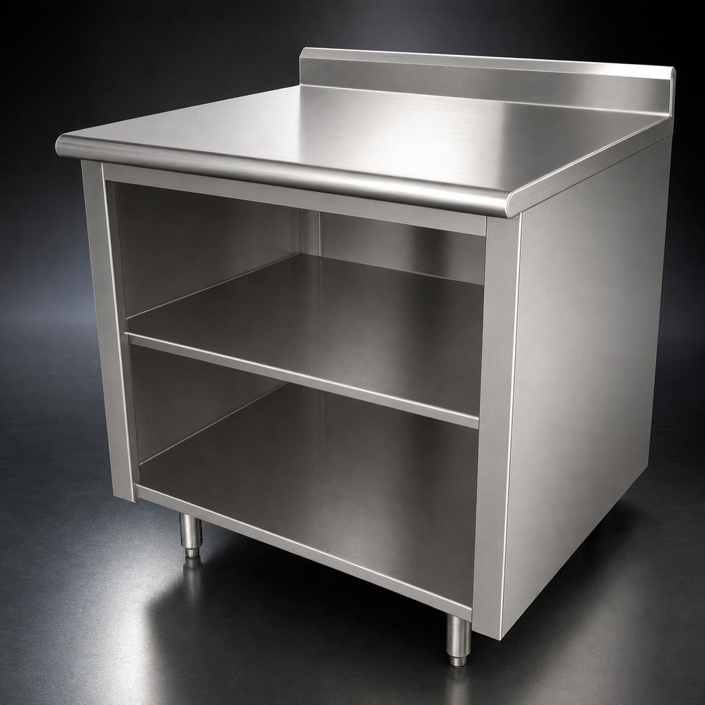 14-Gauge 304 Stainless Steel Top
