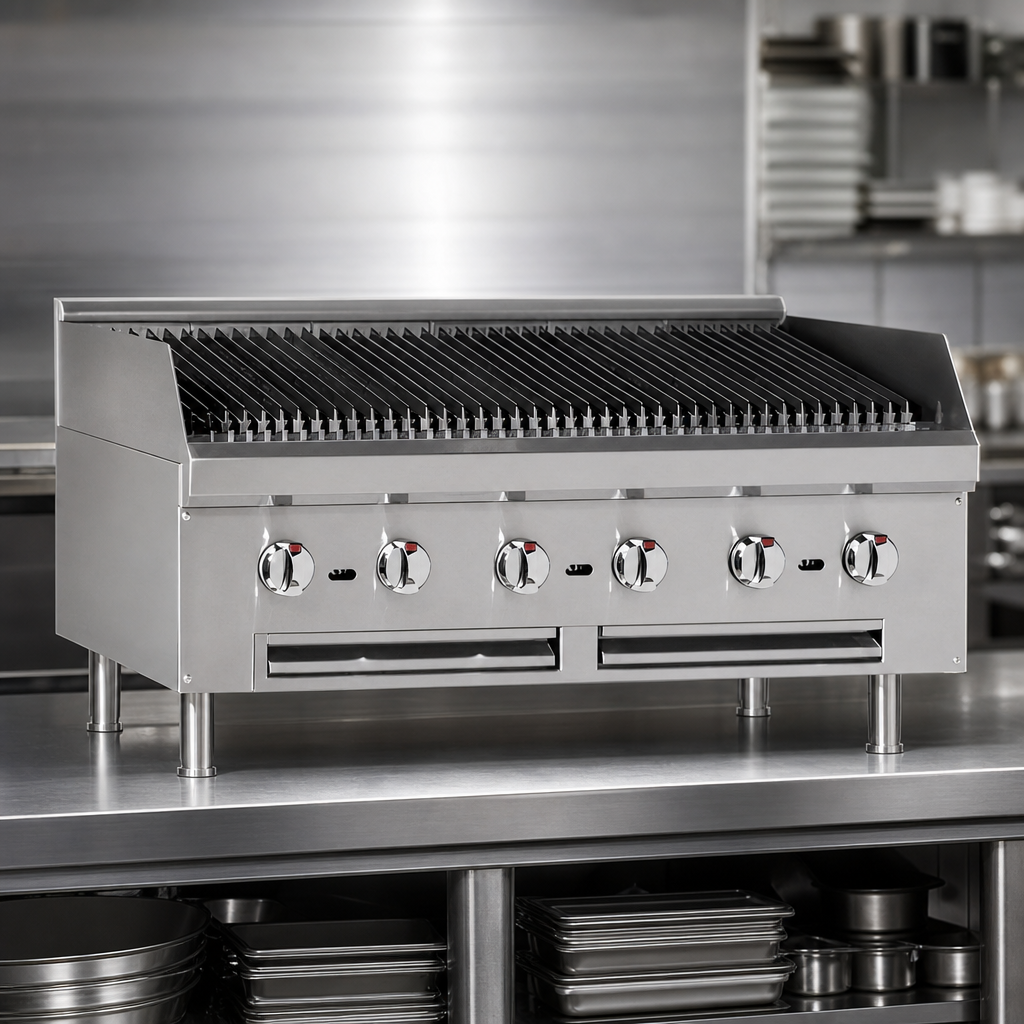 48-Inch Gas Charbroiler