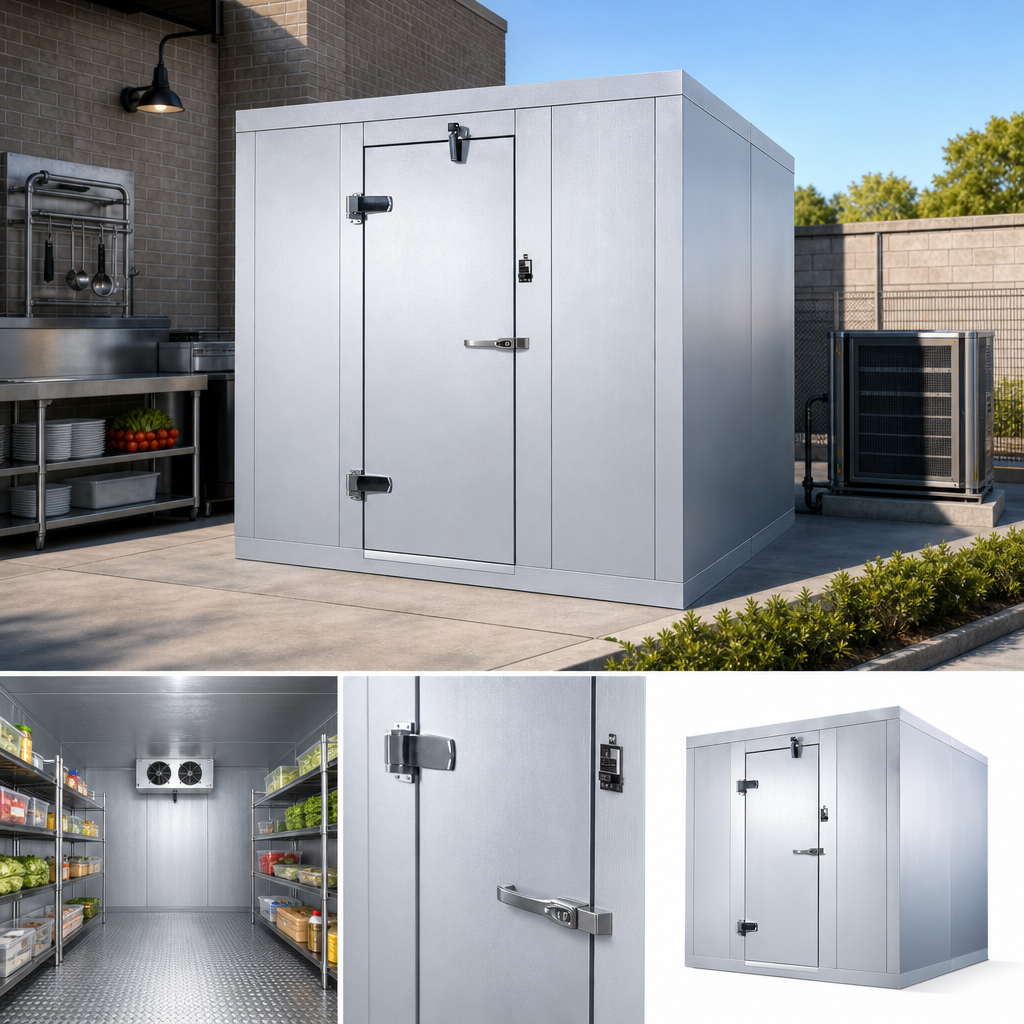 Outdoor Quick Ship Walk-In Freezer