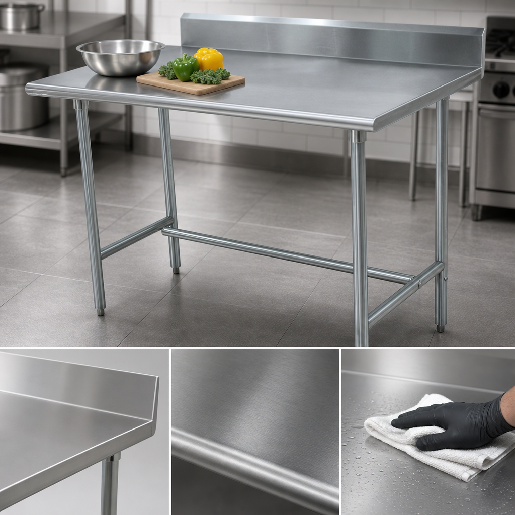 16 Gauge 430 Stainless Steel Top