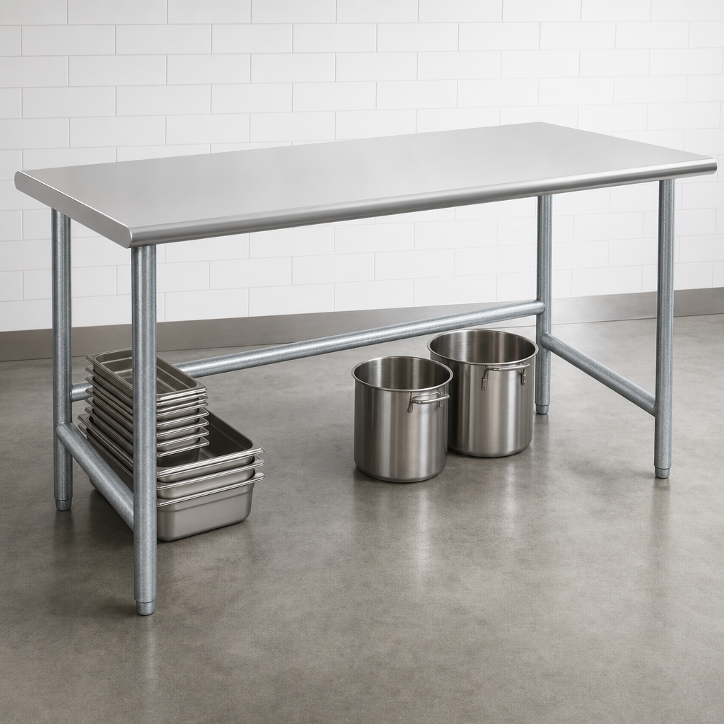 Galvanized Open Base