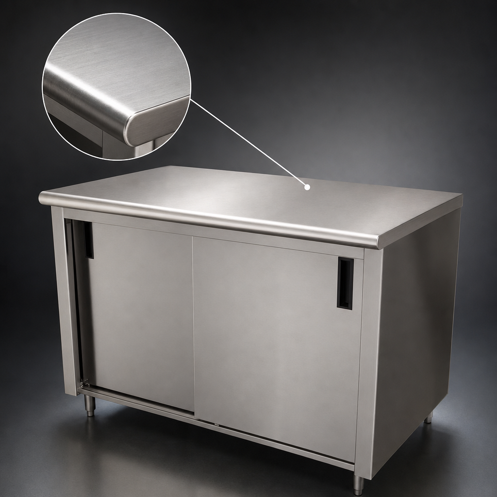 14 Gauge 304 Stainless Steel Top