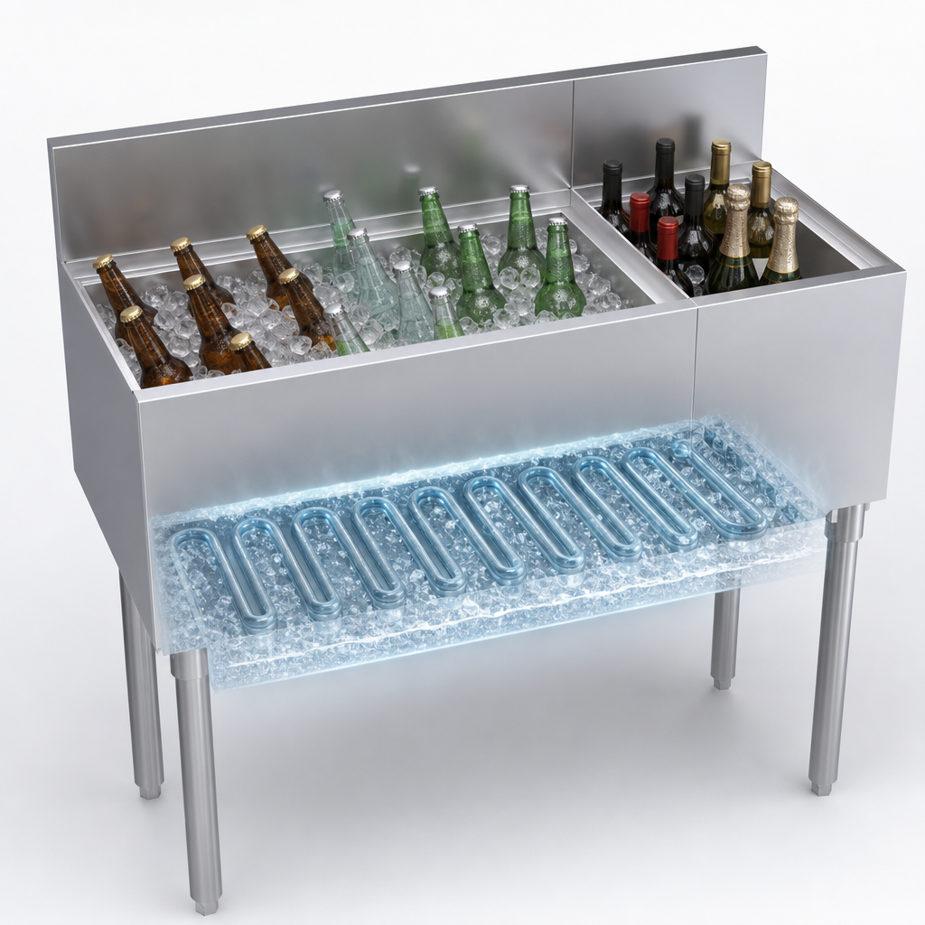 Built-In 10-Circuit Cold Plate