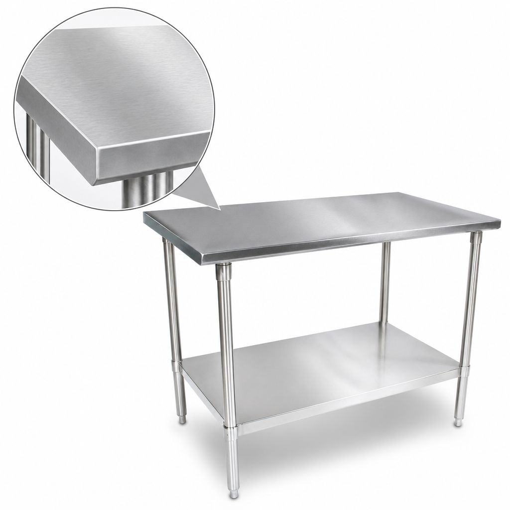 14-Gauge Stainless Steel Top