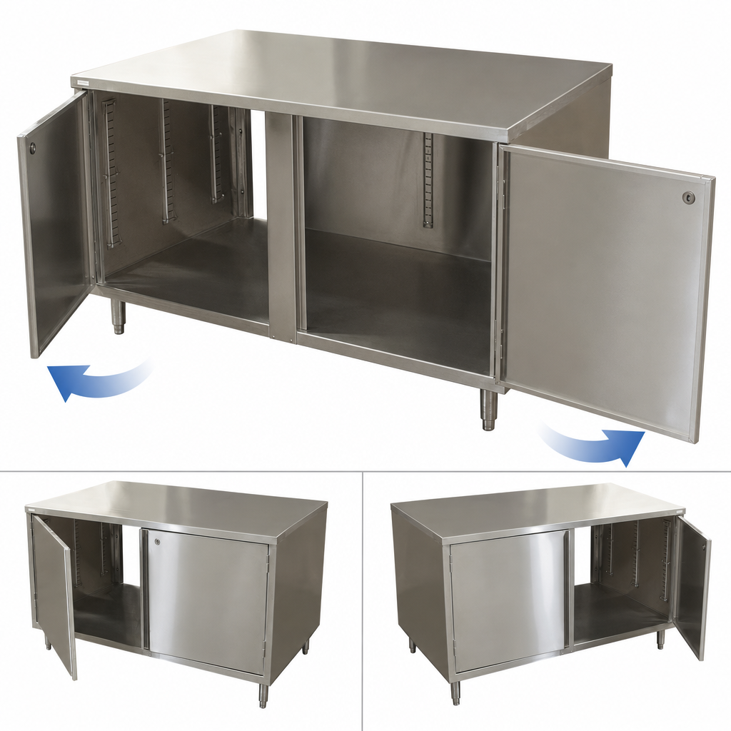 Dual-Access Cabinet Base