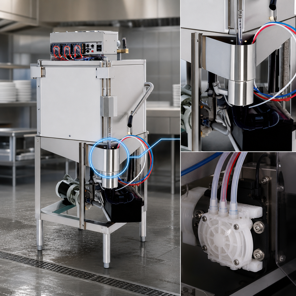 Built-in Chemical Pumps