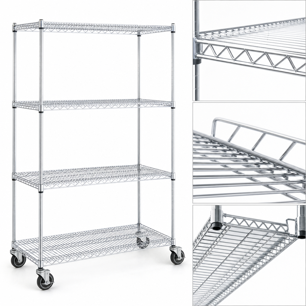 Patented QuadTruss Shelves