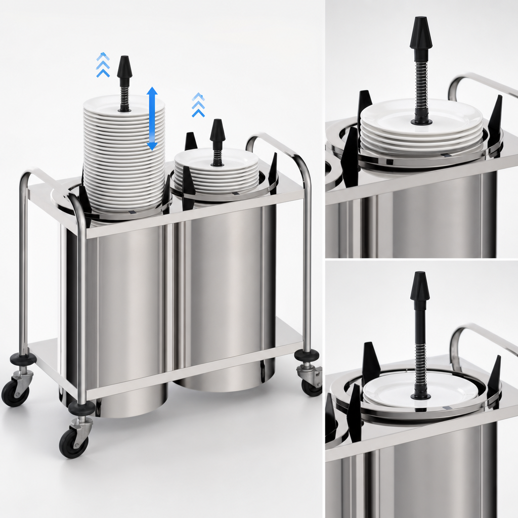 Self-Leveling Dispensing Tubes