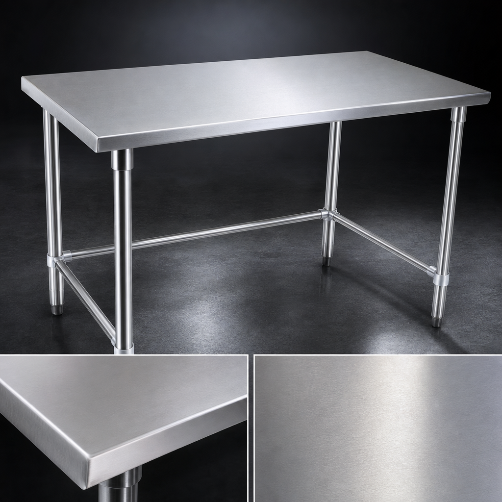 16-Gauge 300 Series Stainless Steel Top