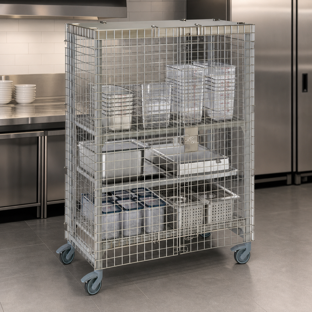 Full Wrap Stainless Steel Security Cage