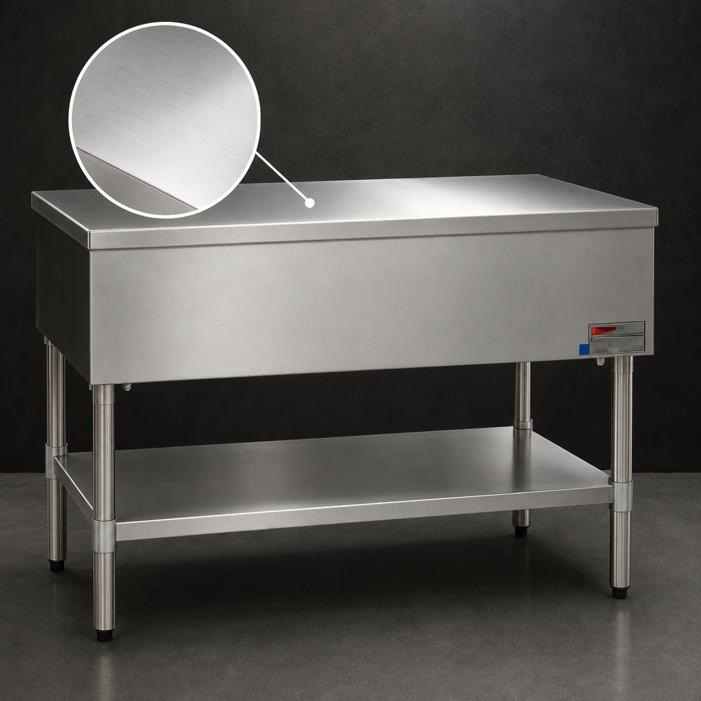 Stainless Steel Flat Top