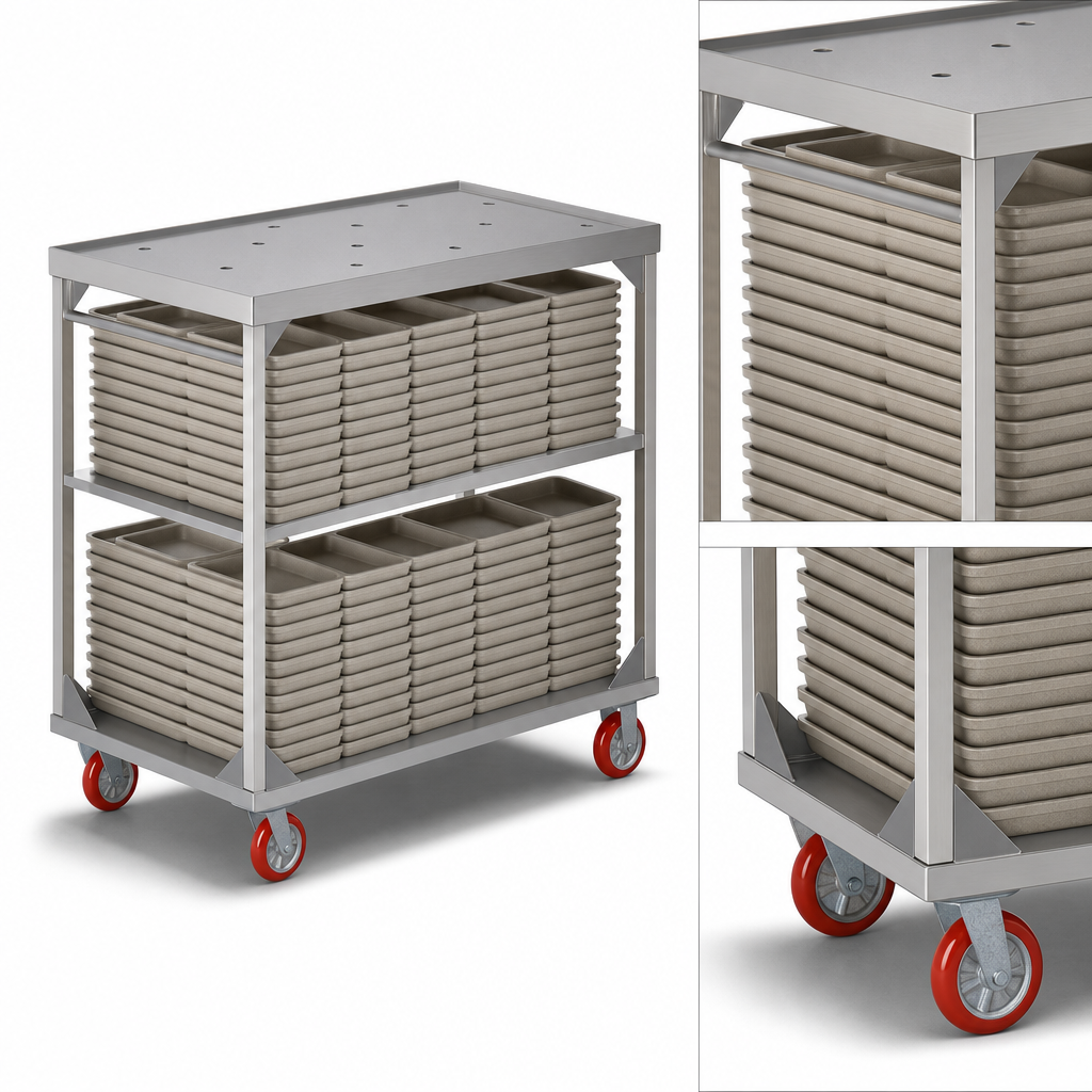 Two-Shelf Stacking Design
