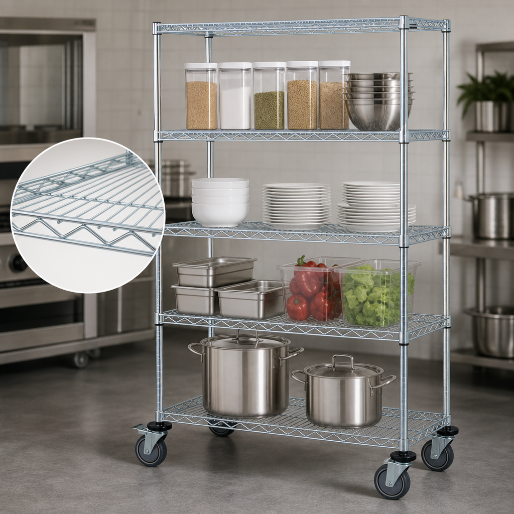 Four Wire Shelves