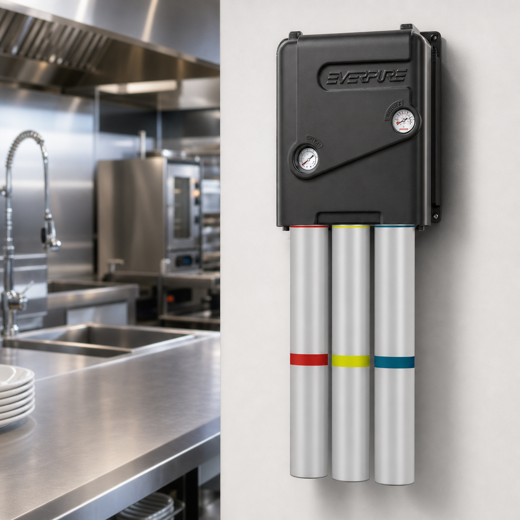 Triple-Cartridge Reverse Osmosis Design