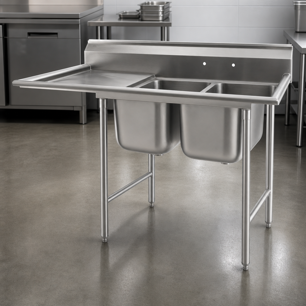 Two-Compartment Sink