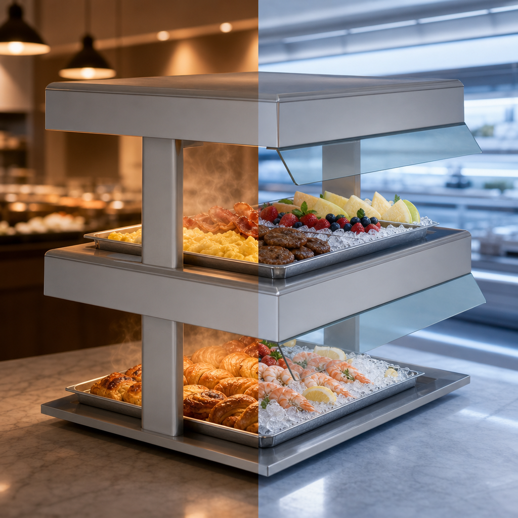 Switchable Hot or Cold Display