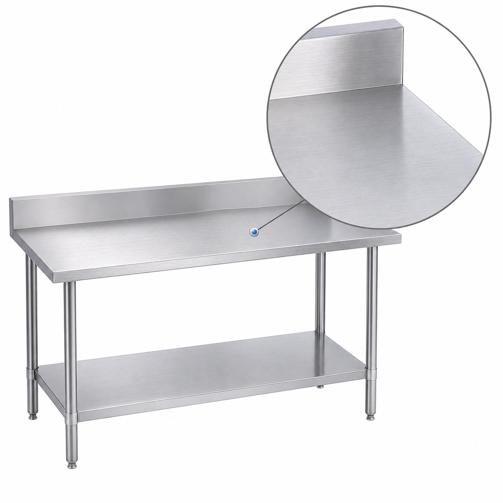 16 Gauge 400 Series Stainless Steel Top