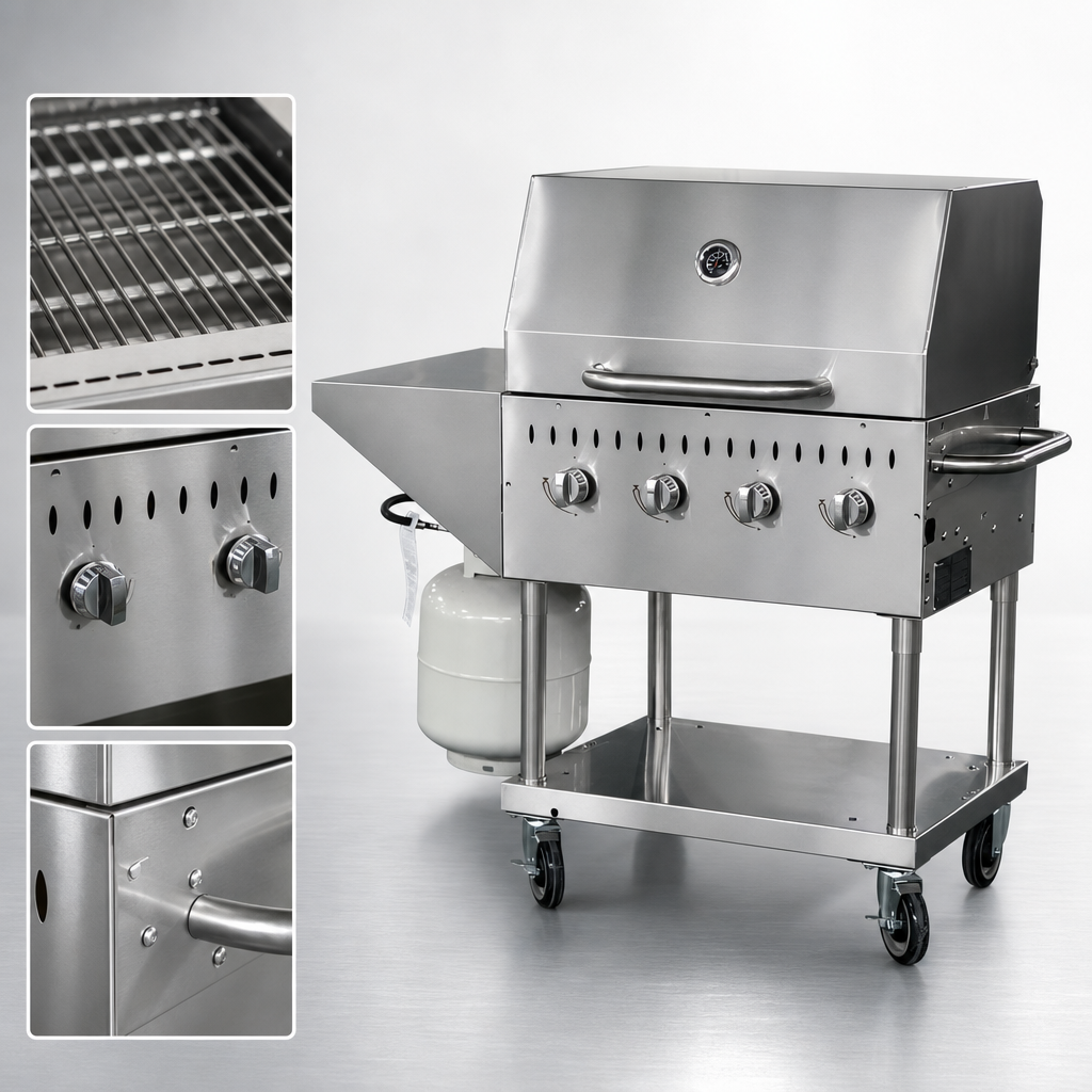 304 Stainless Steel Construction