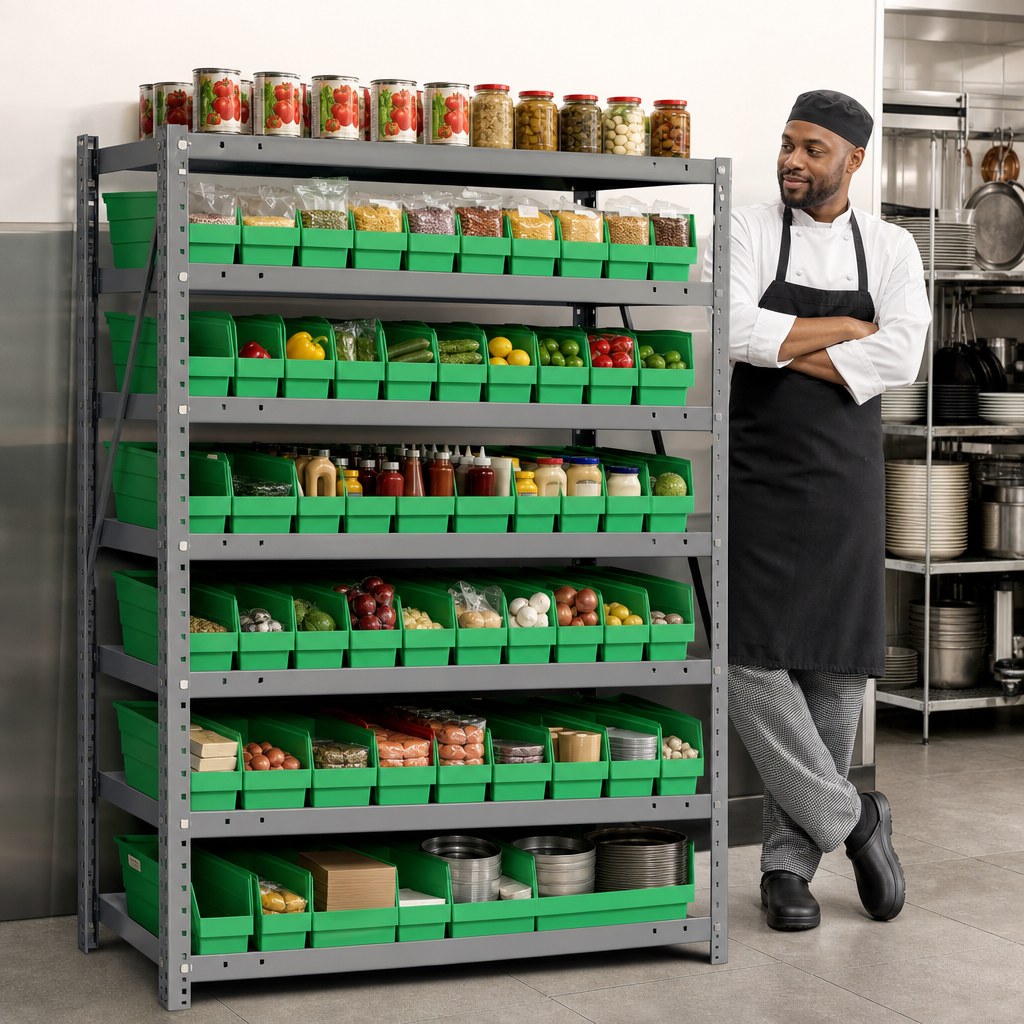 Heavy-Duty Shelf Capacity