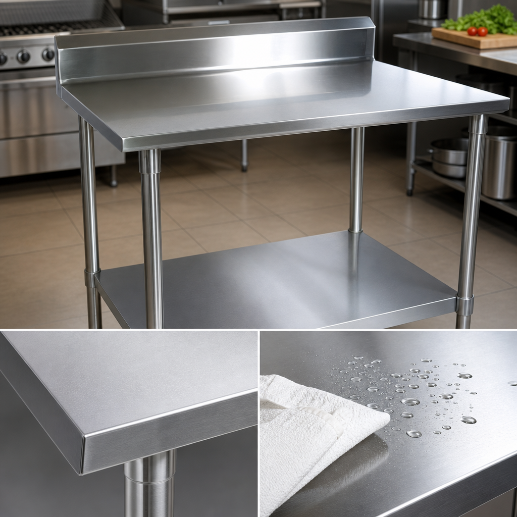 18 Gauge T-430 Stainless Steel Top