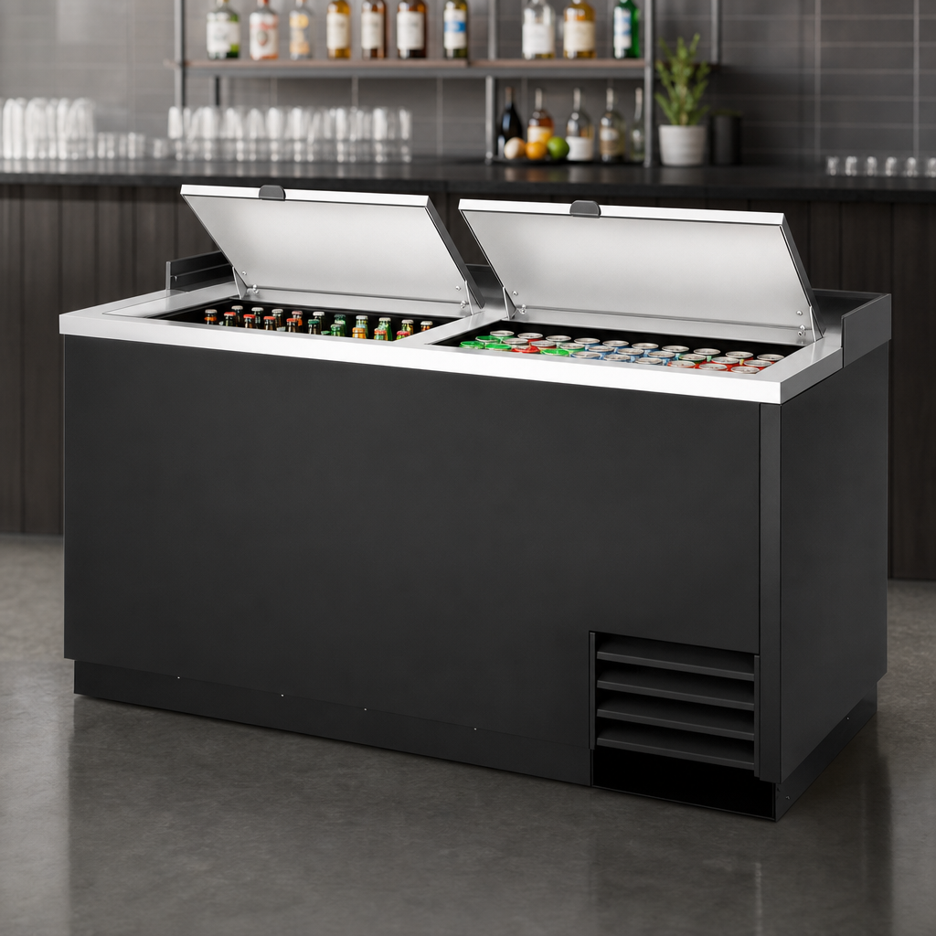 Dual-Lid Flat Top