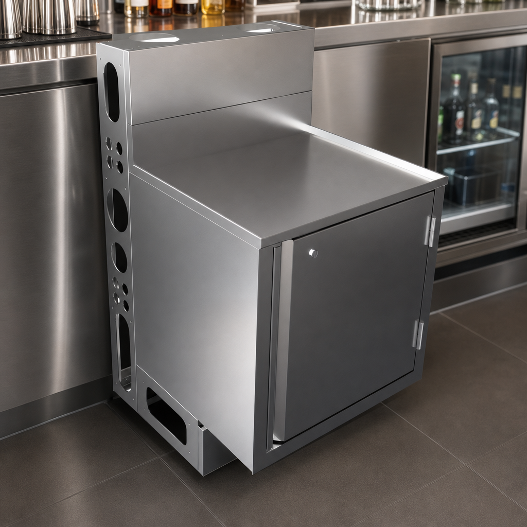 18-Gauge Stainless Steel Construction