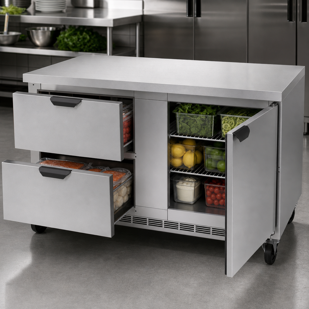 Two-Section Storage Cabinet