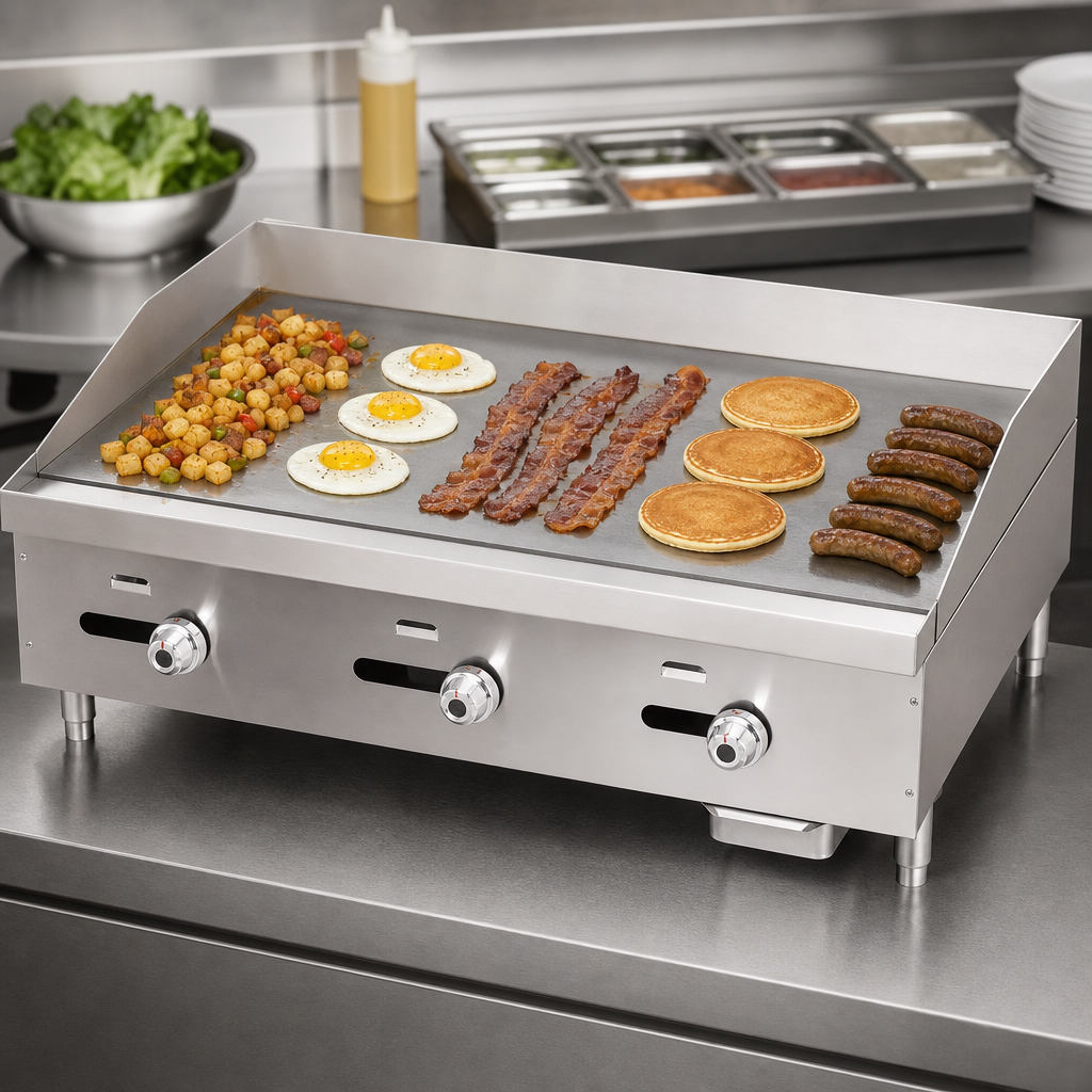 Large 60-Inch Cooking Surface