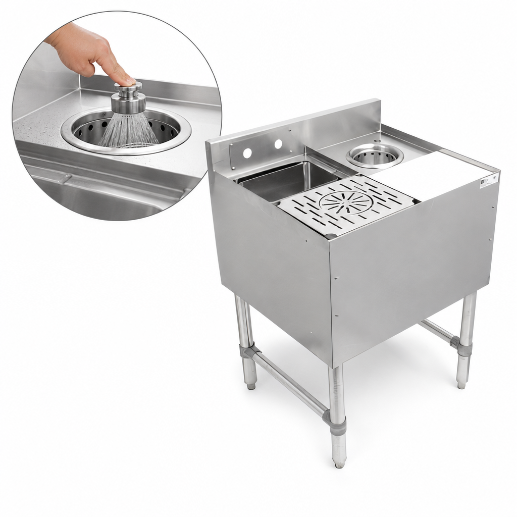 Push-Down Rinser Faucet