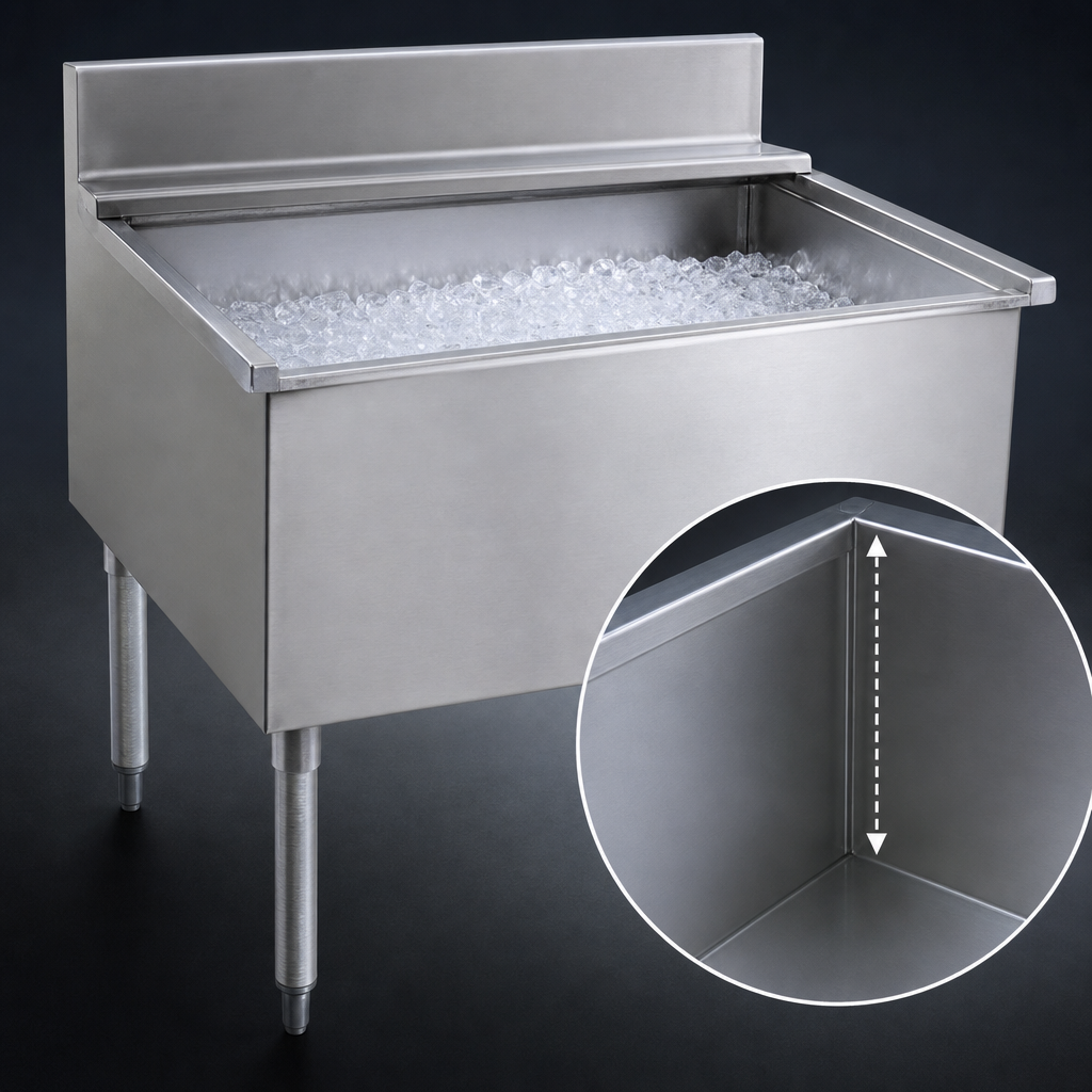 12-Inch Deep Stainless Steel Liner