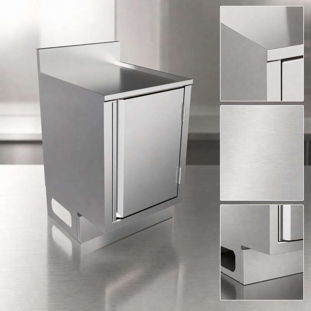 18-Gauge Stainless Steel Construction