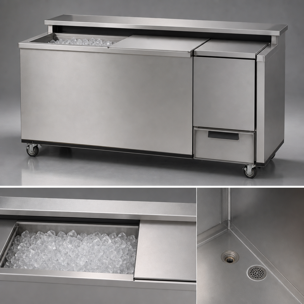 60 lb. Ice Bin
