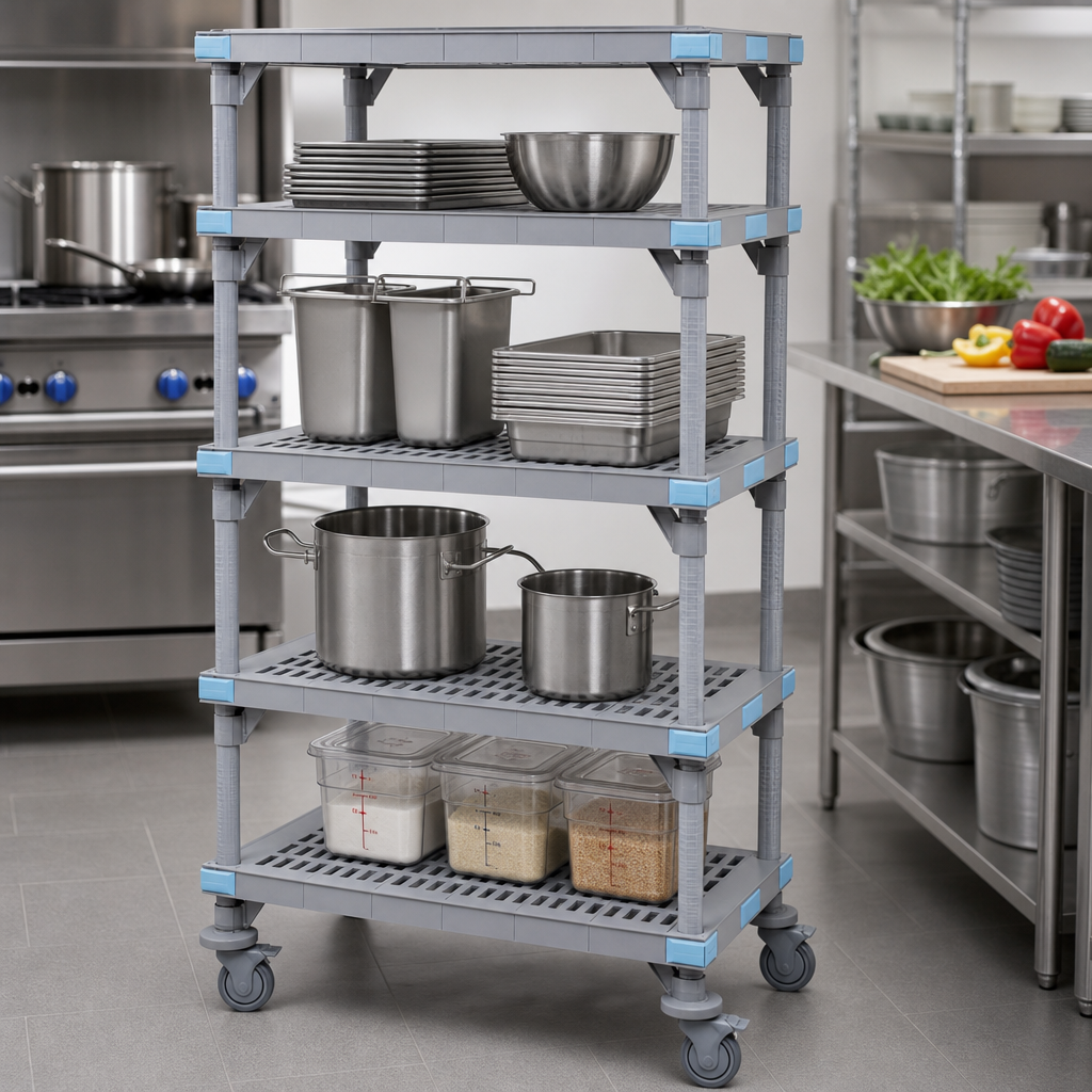 Open Grid Shelves