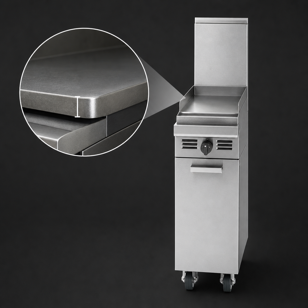 1-Inch Thick Steel Griddle Plate