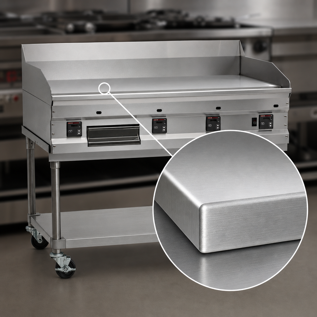 1-Inch Smooth Griddle Plate