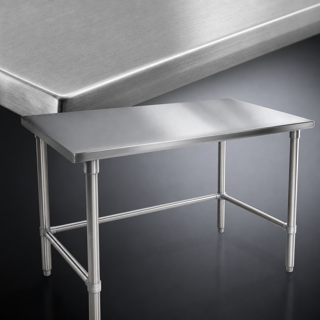 16-Gauge Stainless Steel Top