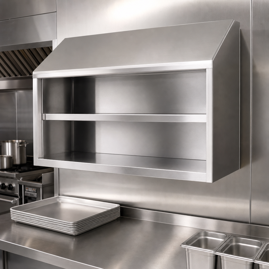18-Gauge Type 304 Stainless Steel Construction