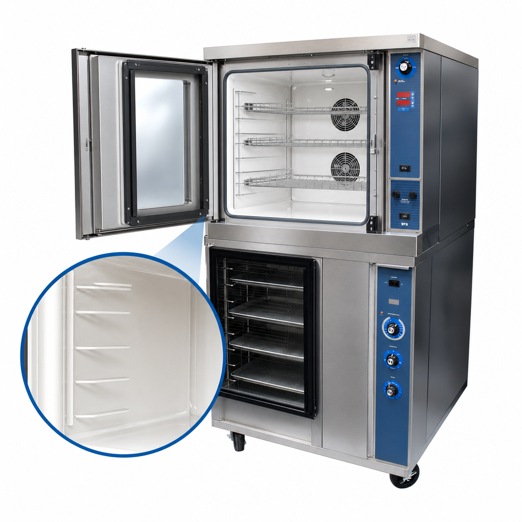 Porcelain Oven Interior