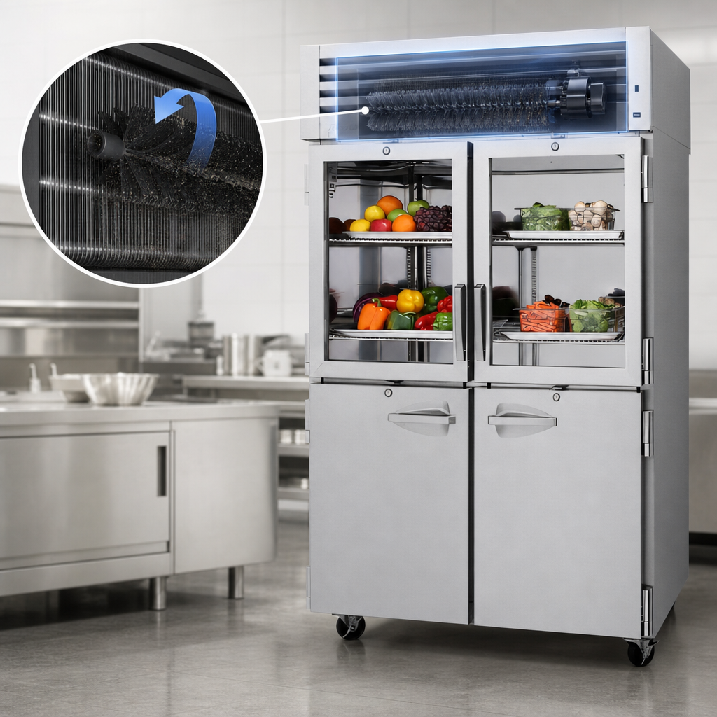 Self-Cleaning Condenser