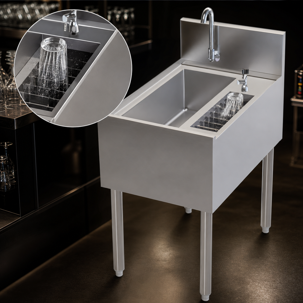 Integrated Glass Rinser