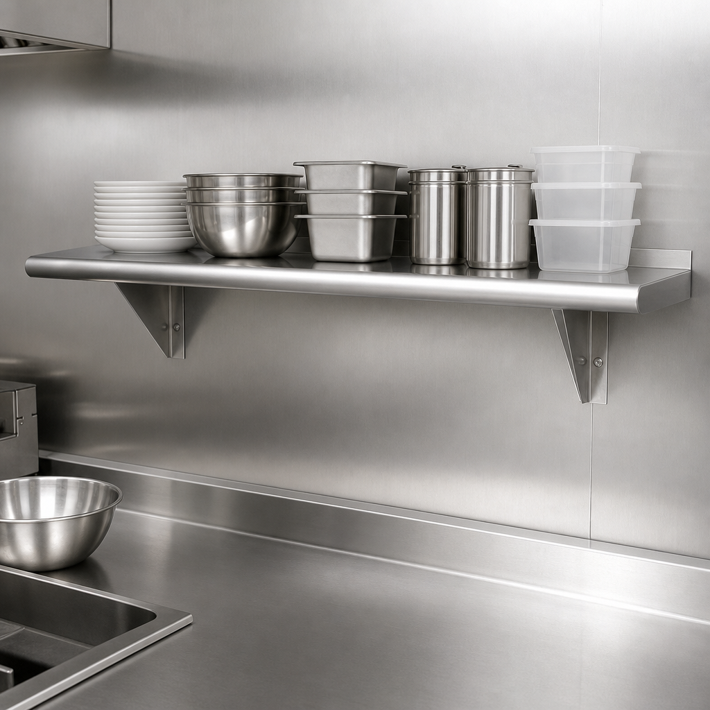 Wall-Mounted Shelf Design